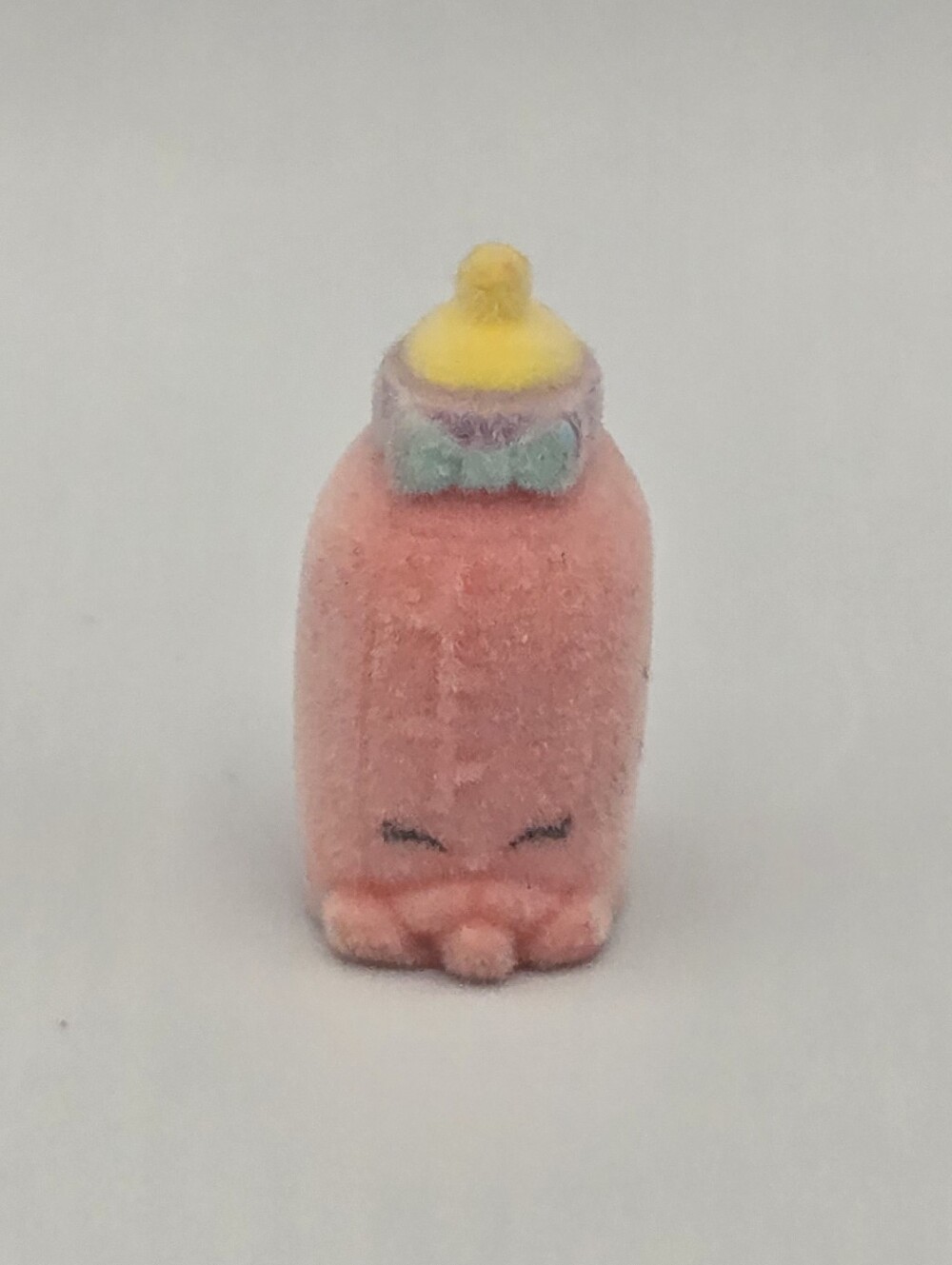 Shopkins Dribbles Pink Fuzzy Baby Bottle Season 2 HTF